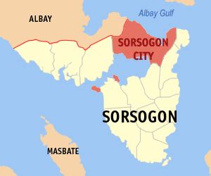 Sorsogon City Hall Map .
